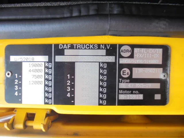 تأجير DAF XF 105.410 EURO 5 DAF XF 105.410 EURO 5: صورة 18