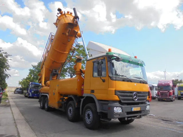 Mercedes-Benz Actros 4141K MEGA VAC - فراغ شاحنة: صورة 2 Mercedes-Benz Actros 4141K MEGA VAC - فراغ شاحنة: صورة 2