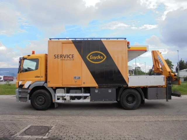 Mercedes-Benz Axor 1828 - شاحنة كرين: صورة 4 Mercedes-Benz Axor 1828 - شاحنة كرين: صورة 4