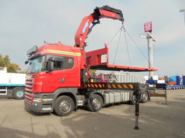 Scania R480 8X2 NL TRUCK - شاحنات مسطحة, شاحنة كرين: صورة 5 Scania R480 8X2 NL TRUCK - شاحنات مسطحة, شاحنة كرين: صورة 5