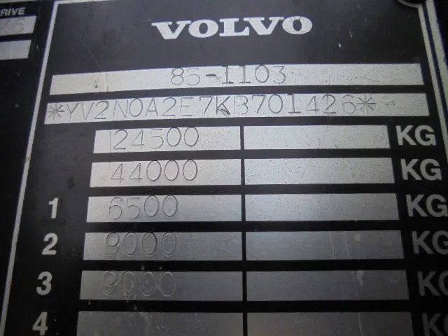 Volvo N 10 6X6 L + FASSI 3X IN STOCK - شاحنات مسطحة, شاحنة كرين: صورة 4 Volvo N 10 6X6 L + FASSI 3X IN STOCK - شاحنات مسطحة, شاحنة كرين: صورة 4