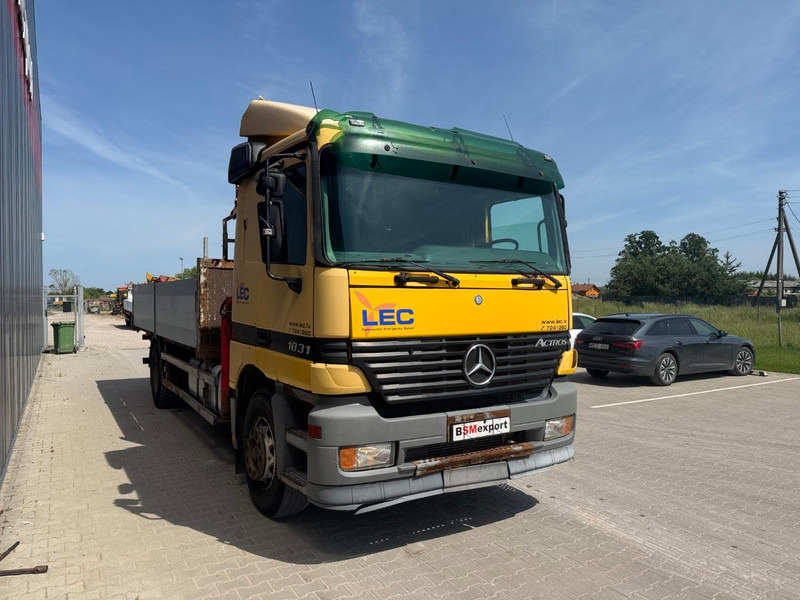 Mercedes-Benz Actros 1831, no crane - شاحنات مسطحة: صورة 2 Mercedes-Benz Actros 1831, no crane - شاحنات مسطحة: صورة 2