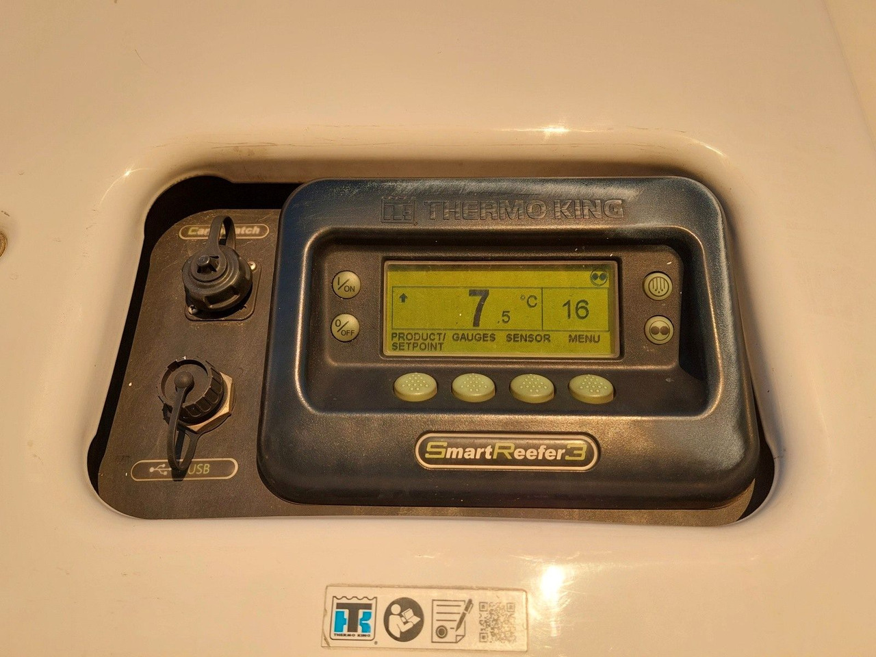 نصف مقطورة للتبريد Krone SD Thermo King SLXi 300: صورة 17 نصف مقطورة للتبريد Krone SD Thermo King SLXi 300: صورة 17