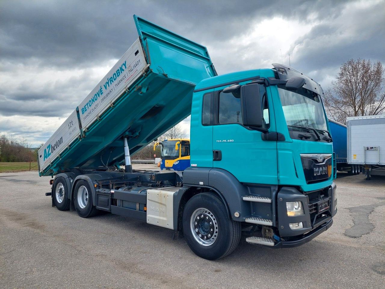 MAN TGX 28.480 6X2 BL Liftachse - شاحنة قلاب: صورة 2 MAN TGX 28.480 6X2 BL Liftachse - شاحنة قلاب: صورة 2