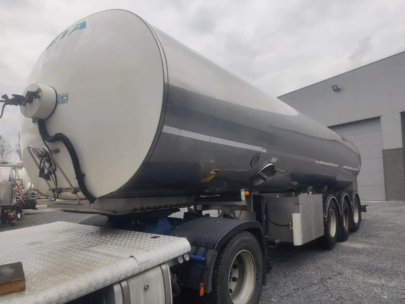ETA TANK FOR MILK / WATER - 29000 L - STAINLESS STEEL/INOX - نصف مقطورة صهريج: صورة 1 ETA TANK FOR MILK / WATER - 29000 L - STAINLESS STEEL/INOX - نصف مقطورة صهريج: صورة 1