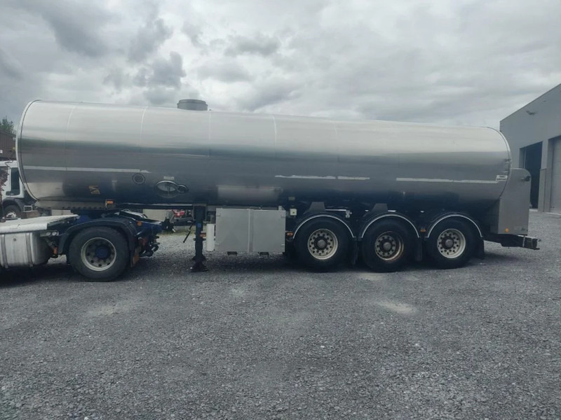 ETA TANK FOR MILK / WATER - 29000 L - STAINLESS STEEL/INOX - نصف مقطورة صهريج: صورة 3 ETA TANK FOR MILK / WATER - 29000 L - STAINLESS STEEL/INOX - نصف مقطورة صهريج: صورة 3