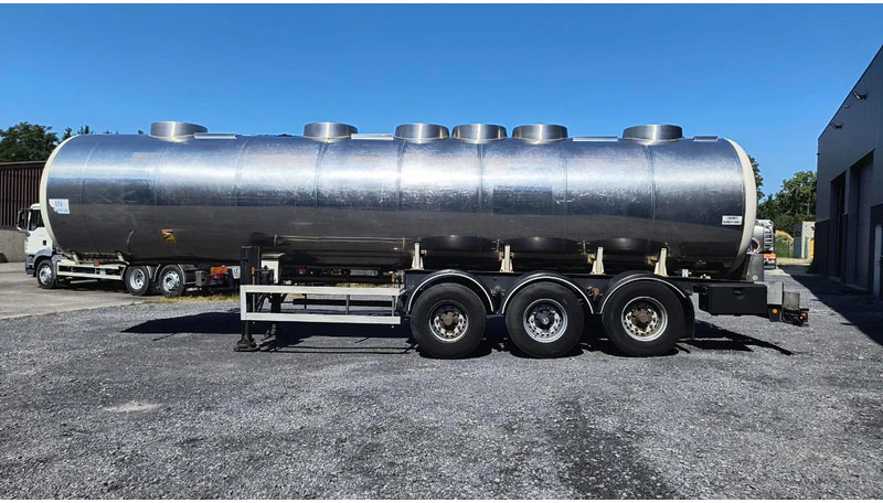 نصف مقطورة صهريج لنقل اللبن Magyar INSULATED INOX TANK 29000 L - 6 COMPARTIMENTS (!): صورة 6