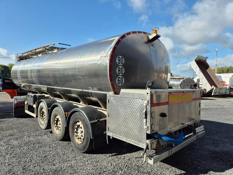 Magyar INSULATED INOX TANK 30 000L - PUMP - 1 COMP - نصف مقطورة صهريج: صورة 3 Magyar INSULATED INOX TANK 30 000L - PUMP - 1 COMP - نصف مقطورة صهريج: صورة 3