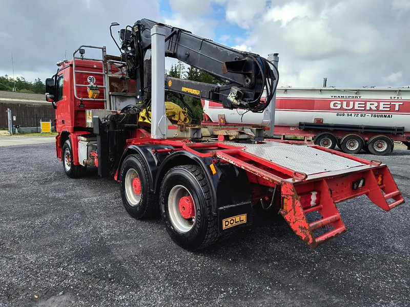 شاحنة قطع الأشجار, شاحنة كرين Mercedes-Benz Actros 3360 V8 CRANE HIAB 251S80 - 6X4 - V8: صورة 7