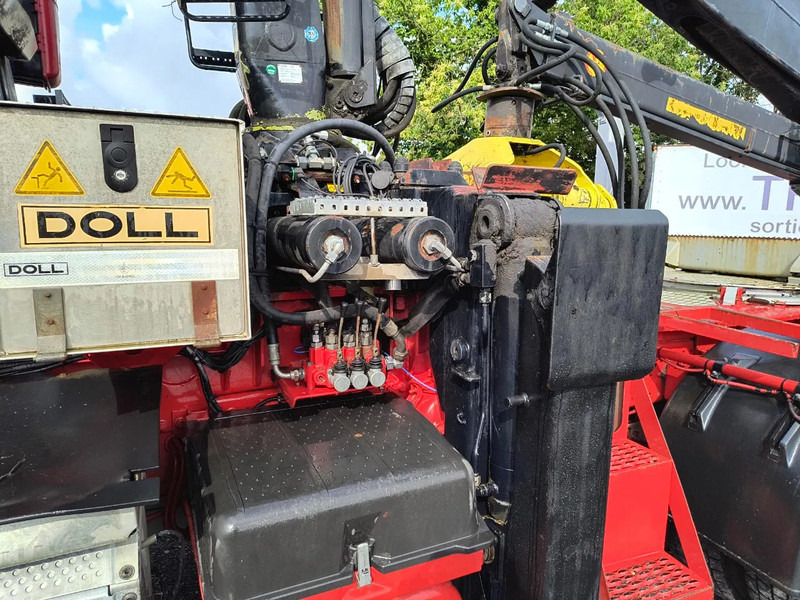 شاحنة قطع الأشجار, شاحنة كرين Mercedes-Benz Actros 3360 V8 CRANE HIAB 251S80 - 6X4 - V8: صورة 14