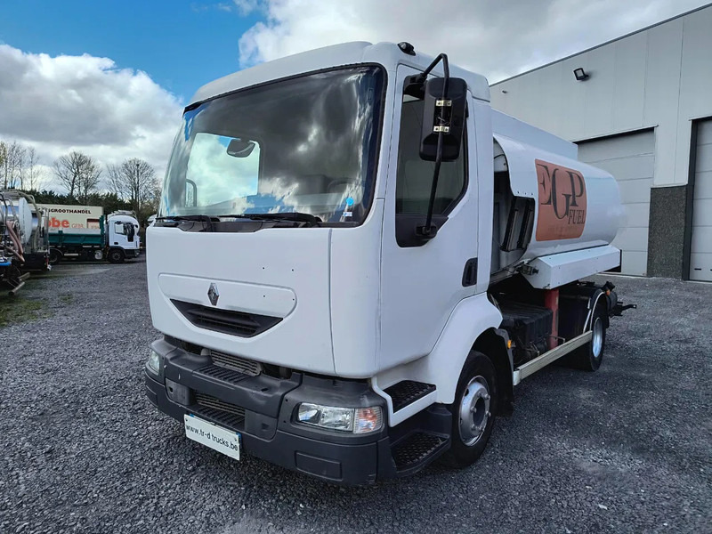 Renault Midlum 220 8000L FUEL / CARBURANT TANK - 3 COMP/ A LAMES - شاحنة صهريج: صورة 1 Renault Midlum 220 8000L FUEL / CARBURANT TANK - 3 COMP/ A LAMES - شاحنة صهريج: صورة 1