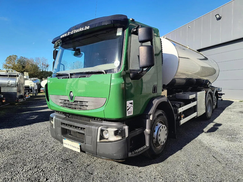 Renault Premium 370 INSULATED INOX TANK 15000L - 2 COMPARTMENTS - RETARDER - شاحنة صهريج: صورة 1 Renault Premium 370 INSULATED INOX TANK 15000L - 2 COMPARTMENTS - RETARDER - شاحنة صهريج: صورة 1