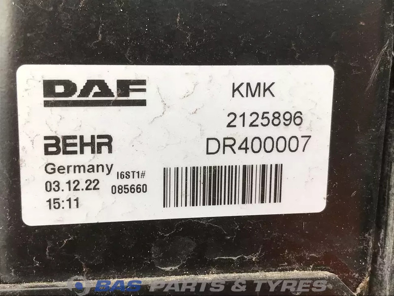 DAF XF106 Koelerpakket DAF MX13 375 H1 1909450 - مشعاع - شاحنة: صورة 3 DAF XF106 Koelerpakket DAF MX13 375 H1 1909450 - مشعاع - شاحنة: صورة 3