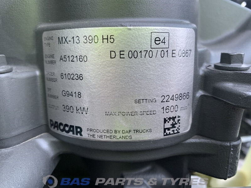 DAF XG Motor DAF MX13 390 H5 0452225 - محرك - شاحنة: صورة 5 DAF XG Motor DAF MX13 390 H5 0452225 - محرك - شاحنة: صورة 5