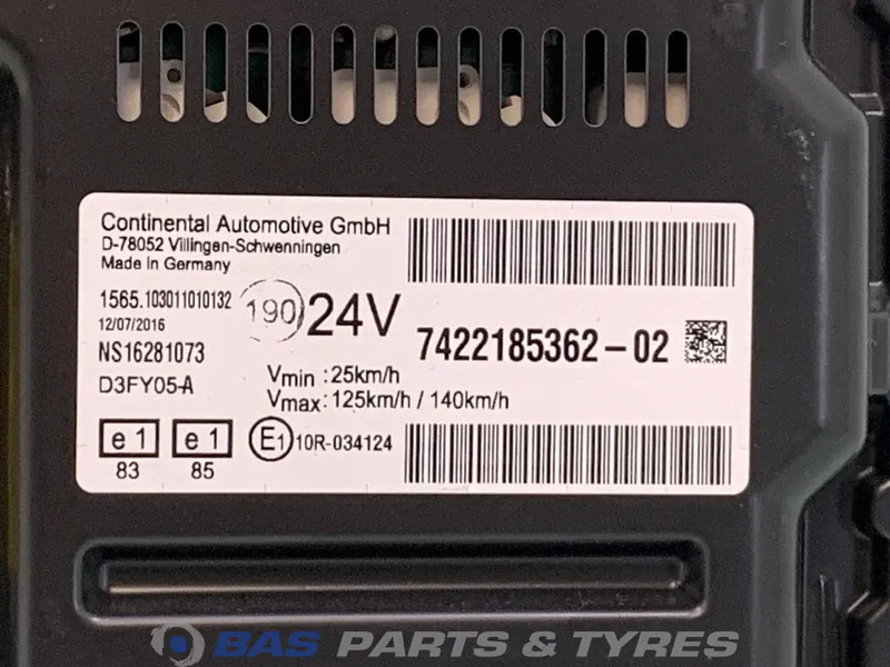 Renault D-Serie Instrumentenpaneel Renault 7421929649 - لوحة العدادات - شاحنة: صورة 3 Renault D-Serie Instrumentenpaneel Renault 7421929649 - لوحة العدادات - شاحنة: صورة 3