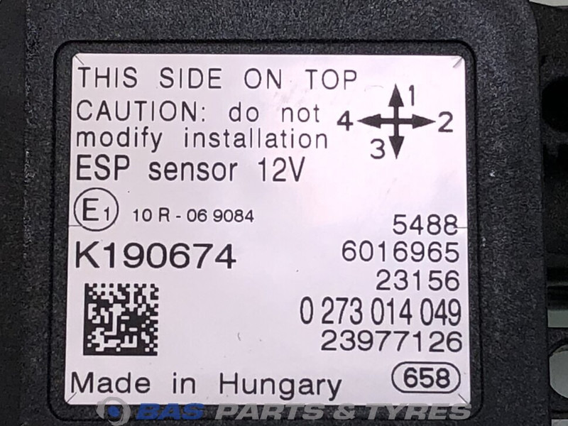 Renault Sensor Renault 7421167238 - وحدة إي سي يو - شاحنة: صورة 3 Renault Sensor Renault 7421167238 - وحدة إي سي يو - شاحنة: صورة 3