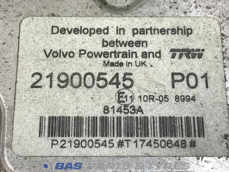 Volvo Motormanagement ECU Volvo 21900541 - وحدة إي سي يو - شاحنة: صورة 3 Volvo Motormanagement ECU Volvo 21900541 - وحدة إي سي يو - شاحنة: صورة 3
