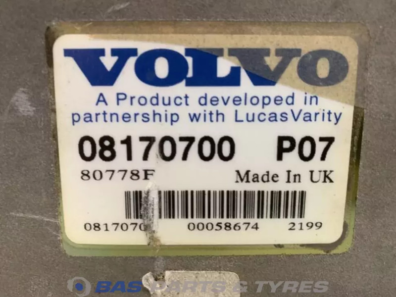 Volvo Motormanagement ECU Volvo 8170700 - وحدة إي سي يو - شاحنة: صورة 3 Volvo Motormanagement ECU Volvo 8170700 - وحدة إي سي يو - شاحنة: صورة 3