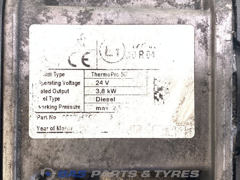 Webasto TP50 Standkachel A 001 830 31 20 - الحرارة/ التهوية - شاحنة: صورة 4 Webasto TP50 Standkachel A 001 830 31 20 - الحرارة/ التهوية - شاحنة: صورة 4