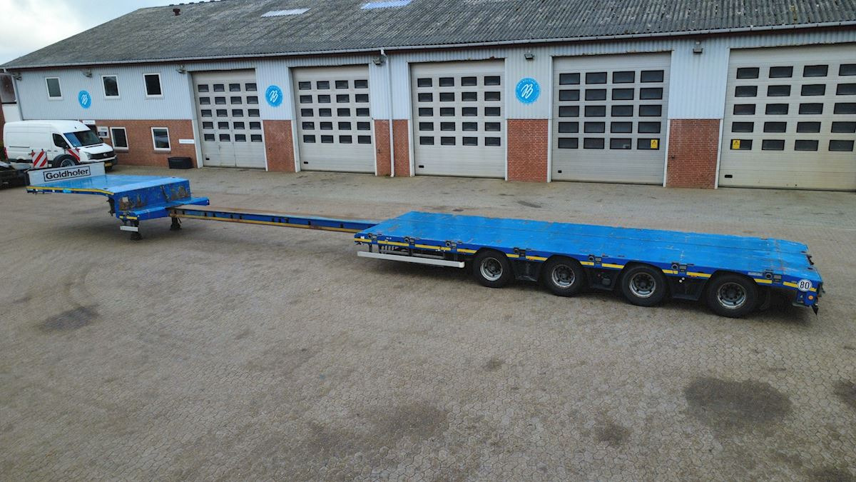 Goldhofer STN-L 4 A F2 - نصف مقطورة مسطحة: صورة 5 Goldhofer STN-L 4 A F2 - نصف مقطورة مسطحة: صورة 5