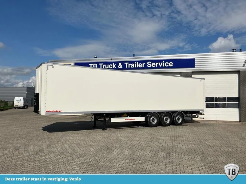 Kässbohrer SBT / 20 - 12 / 27 - Gesloten oplegger met 2x liftassen en 2x bindrails - نصف مقطورة بصندوق مغلق: صورة 1 Kässbohrer SBT / 20 - 12 / 27 - Gesloten oplegger met 2x liftassen en 2x bindrails - نصف مقطورة بصندوق مغلق: صورة 1