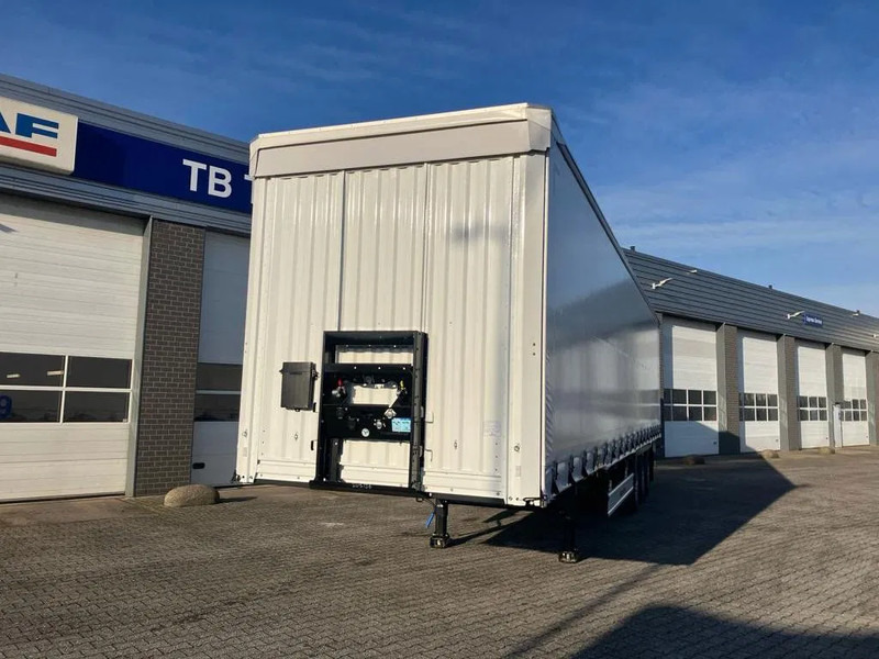 Kässbohrer SCS X / 90 - 12 / 27 Schuifzeilen met twee liftassen en hefdak 500mm - نصف مقطورة بستائر جانبية: صورة 3 Kässbohrer SCS X / 90 - 12 / 27 Schuifzeilen met twee liftassen en hefdak 500mm - نصف مقطورة بستائر جانبية: صورة 3