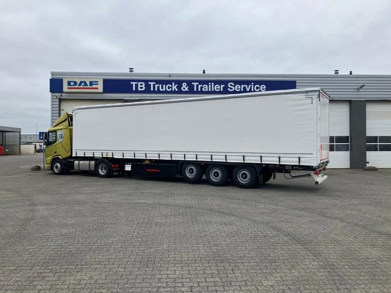 Kässbohrer SCS X+ / 90 - 12 / 27 Schuifzeilen multiplex vloer met palletkist 30 Europallets - نصف مقطورة بستائر جانبية: صورة 4 Kässbohrer SCS X+ / 90 - 12 / 27 Schuifzeilen multiplex vloer met palletkist 30 Europallets - نصف مقطورة بستائر جانبية: صورة 4