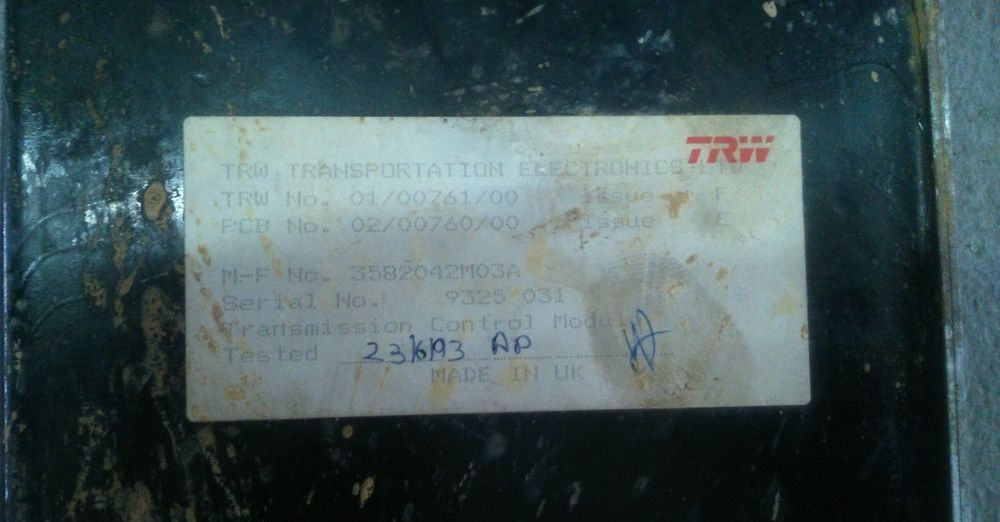 Części do Ciągnika Massey Ferguson MF 3000, 6300 MODUŁ STERUJĄCY SKRZYNI BIEGÓW AUTOTRONIC 1 MASSEY FERGUSON - وحدة إي سي يو - آلات زراعية: صورة 2 Części do Ciągnika Massey Ferguson MF 3000, 6300 MODUŁ STERUJĄCY SKRZYNI BIEGÓW AUTOTRONIC 1 MASSEY FERGUSON - وحدة إي سي يو - آلات زراعية: صورة 2