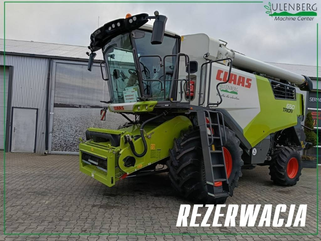 Claas TRION 650  - حصادة: صورة 1 Claas TRION 650  - حصادة: صورة 1