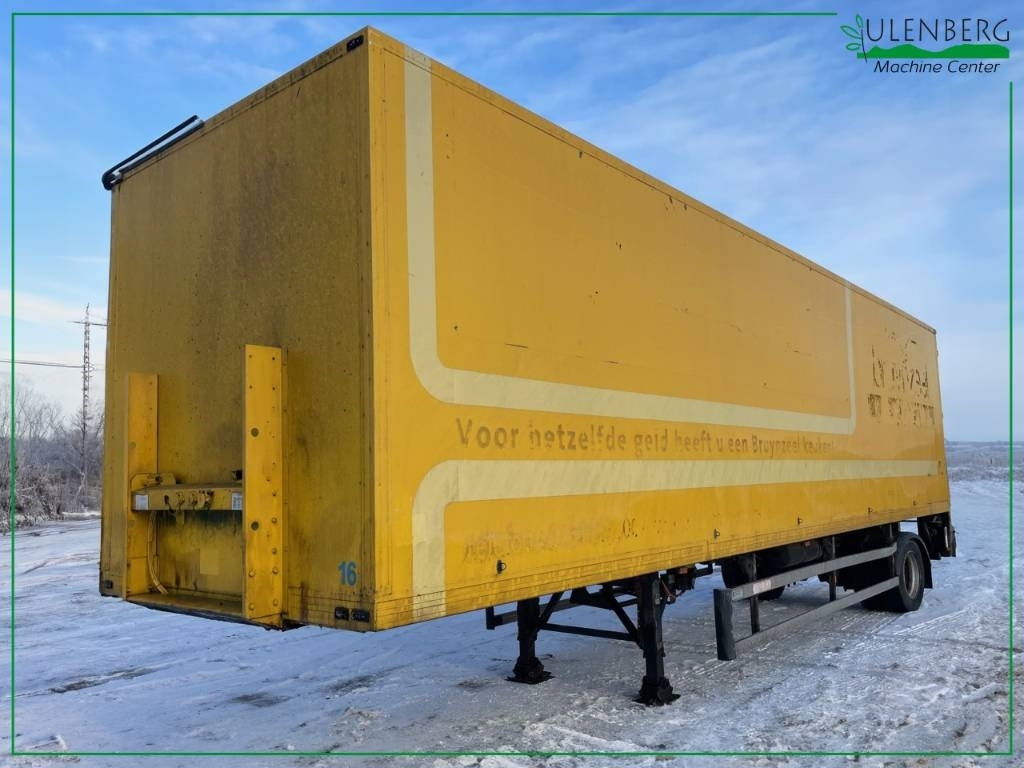 Groenewegen DRO-10-10B - نصف مقطورة بصندوق مغلق: صورة 1 Groenewegen DRO-10-10B - نصف مقطورة بصندوق مغلق: صورة 1