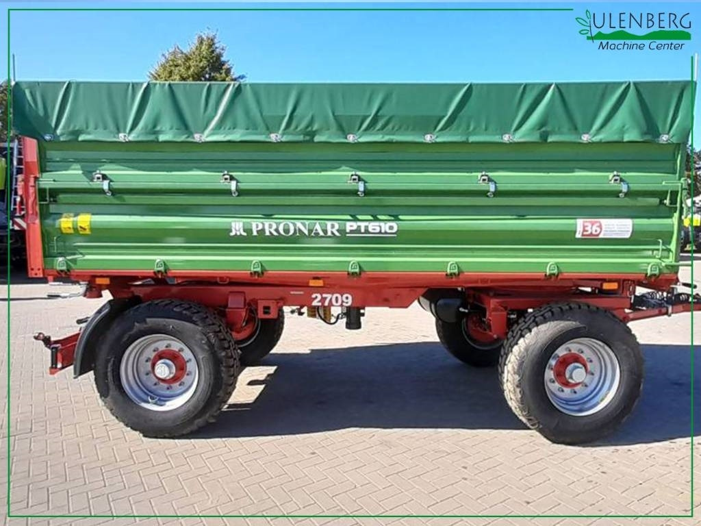 مقطورة قلابة زراعية/ شاحنة قلابة للبيع Pronar PT 610: صورة 6 مقطورة قلابة زراعية/ شاحنة قلابة للبيع Pronar PT 610: صورة 6