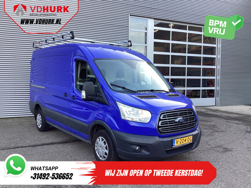 Ford Transit 2.0 TDCI 130 pk L2H2 Trend NL Auto/ 2xSchuifdeur/ Imperaal + Ladder/ Inrichting/ Cruise/ Camera/ Trekhaak/ PDC/ Airco - فان المدمجة: صورة 1 Ford Transit 2.0 TDCI 130 pk L2H2 Trend NL Auto/ 2xSchuifdeur/ Imperaal + Ladder/ Inrichting/ Cruise/ Camera/ Trekhaak/ PDC/ Airco - فان المدمجة: صورة 1