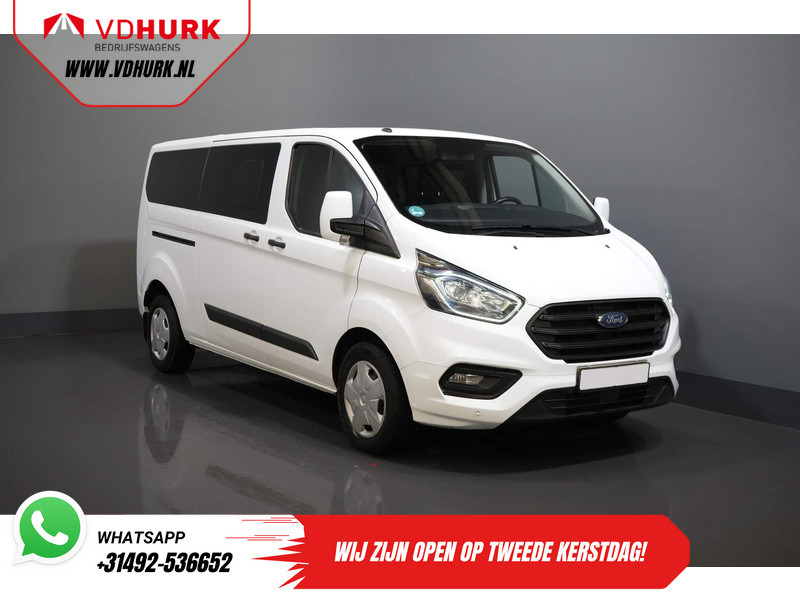 Ford Transit Custom 2.0 TDCI 130 pk L2 € 28.367,- incl. BTW/BPM Combi/ Kombi/ Cruise/ Camera/ PDC V+A/ Airco - حافلة صغيرة, ميكروباص: صورة 1 Ford Transit Custom 2.0 TDCI 130 pk L2 € 28.367,- incl. BTW/BPM Combi/ Kombi/ Cruise/ Camera/ PDC V+A/ Airco - حافلة صغيرة, ميكروباص: صورة 1