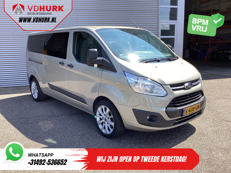 Ford Transit Custom Tourneo 2.0 TDCI 130 pk L2 EXPORT EUR6 9 Pers/ 9P/ Airco/ Cruise/ PDC/ LMV/ Trekhaak - حافلة صغيرة, ميكروباص: صورة 1 Ford Transit Custom Tourneo 2.0 TDCI 130 pk L2 EXPORT EUR6 9 Pers/ 9P/ Airco/ Cruise/ PDC/ LMV/ Trekhaak - حافلة صغيرة, ميكروباص: صورة 1