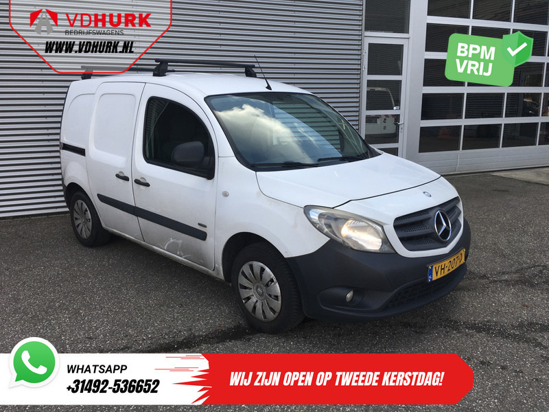 Mercedes-Benz Citan 108 CDI EXPORT NL Auto/ APK 04-2026/ Airco/ Dakdragers/ Trekhaak - فان المدمجة: صورة 1 Mercedes-Benz Citan 108 CDI EXPORT NL Auto/ APK 04-2026/ Airco/ Dakdragers/ Trekhaak - فان المدمجة: صورة 1