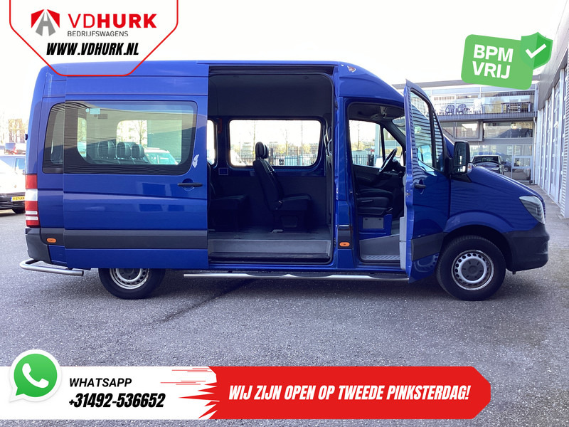 حافلة صغيرة, ميكروباص Mercedes-Benz Sprinter 213 2.2 CDI Aut. L2H2 €11.979,- Incl. BTW BPM VRIJ! EXPORT ONLY Rijdt Goed/ Combi/ 9 Persoons/ Kombi/ 9P/ Airco: صورة 6