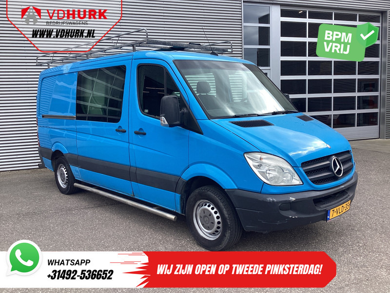 Mercedes-Benz Sprinter 313 2.2 CDI Aut. L2 DC Dubbel Cabine EXPORT ONLY Airco/ 2.8t Trekverm./ Imperiaal & Trap/ 7 Pers. - فان, الشاحنات الصغيرة كابينة مزدوجة: صورة 1 Mercedes-Benz Sprinter 313 2.2 CDI Aut. L2 DC Dubbel Cabine EXPORT ONLY Airco/ 2.8t Trekverm./ Imperiaal & Trap/ 7 Pers. - فان, الشاحنات الصغيرة كابينة مزدوجة: صورة 1