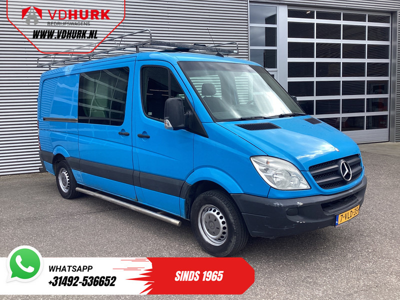 Mercedes-Benz Sprinter 313 2.2 CDI Aut. L2 DC Dubbel Cabine EXPORT ONLY Airco/ 2.8t Trekverm./ Imperiaal & Trap/ 7 Pers. - فان, الشاحنات الصغيرة كابينة مزدوجة: صورة 1 Mercedes-Benz Sprinter 313 2.2 CDI Aut. L2 DC Dubbel Cabine EXPORT ONLY Airco/ 2.8t Trekverm./ Imperiaal & Trap/ 7 Pers. - فان, الشاحنات الصغيرة كابينة مزدوجة: صورة 1