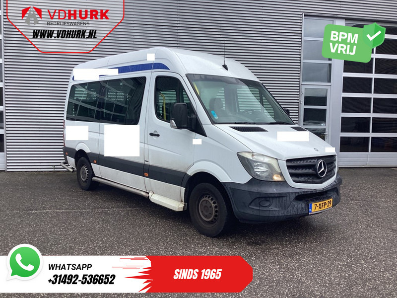 Mercedes-Benz Sprinter 313 2.2 CDI Aut. L2H2 €11.132 Incl. BTW BPM VRIJ! EXPORT ONLY Combi/ 9 Persoons/ Kombi/ 9P/ Airco/ Rolstoellift/ Gev.stoel - حافلة صغيرة, ميكروباص: صورة 1 Mercedes-Benz Sprinter 313 2.2 CDI Aut. L2H2 €11.132 Incl. BTW BPM VRIJ! EXPORT ONLY Combi/ 9 Persoons/ Kombi/ 9P/ Airco/ Rolstoellift/ Gev.stoel - حافلة صغيرة, ميكروباص: صورة 1