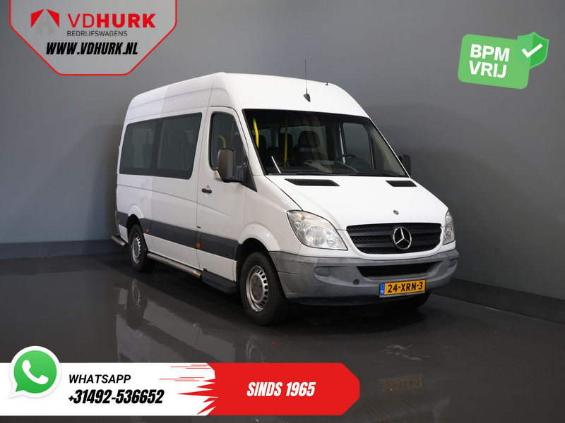 Mercedes-Benz Sprinter 313 2.2 CDI L2H2 €10.164 Incl. BTW BPM VRIJ! EXPORT Combi/ 9 Persoons/ Kombi/ 9P/ Airco/ Rolstoellift - حافلة صغيرة, ميكروباص: صورة 1 Mercedes-Benz Sprinter 313 2.2 CDI L2H2 €10.164 Incl. BTW BPM VRIJ! EXPORT Combi/ 9 Persoons/ Kombi/ 9P/ Airco/ Rolstoellift - حافلة صغيرة, ميكروباص: صورة 1