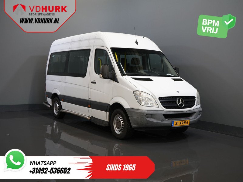 Mercedes-Benz Sprinter 313 2.2 CDI L2H2 €10.164 Incl. BTW BPM VRIJ! EXPORT Combi/ 9 Persoons/ Kombi/ 9P/ Airco/ Rolstoellift - حافلة صغيرة, ميكروباص: صورة 1 Mercedes-Benz Sprinter 313 2.2 CDI L2H2 €10.164 Incl. BTW BPM VRIJ! EXPORT Combi/ 9 Persoons/ Kombi/ 9P/ Airco/ Rolstoellift - حافلة صغيرة, ميكروباص: صورة 1