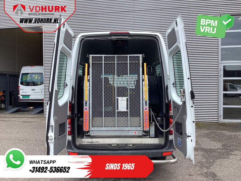 Mercedes-Benz Sprinter 313 2.2 CDI L2H2 €10.769 Incl. BTW BPM VRIJ! EXPORT ONLY Combi/ 9 Persoons/ Kombi/ 9P/ Airco/ Rolstoellift - حافلة صغيرة, ميكروباص: صورة 5 Mercedes-Benz Sprinter 313 2.2 CDI L2H2 €10.769 Incl. BTW BPM VRIJ! EXPORT ONLY Combi/ 9 Persoons/ Kombi/ 9P/ Airco/ Rolstoellift - حافلة صغيرة, ميكروباص: صورة 5