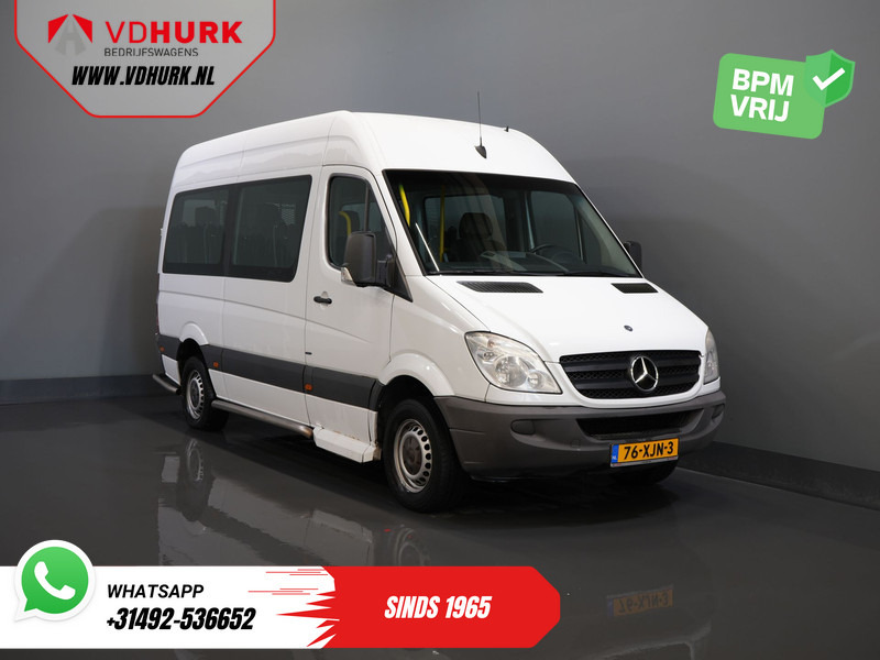 Mercedes-Benz Sprinter 313 2.2 CDI L2H2 €9.922 Incl. BTW BPM VRIJ! EXPORT Combi/ 9 Persoons/ Kombi/ 9P/ Airco/ Rolstoellift - حافلة صغيرة, ميكروباص: صورة 1 Mercedes-Benz Sprinter 313 2.2 CDI L2H2 €9.922 Incl. BTW BPM VRIJ! EXPORT Combi/ 9 Persoons/ Kombi/ 9P/ Airco/ Rolstoellift - حافلة صغيرة, ميكروباص: صورة 1