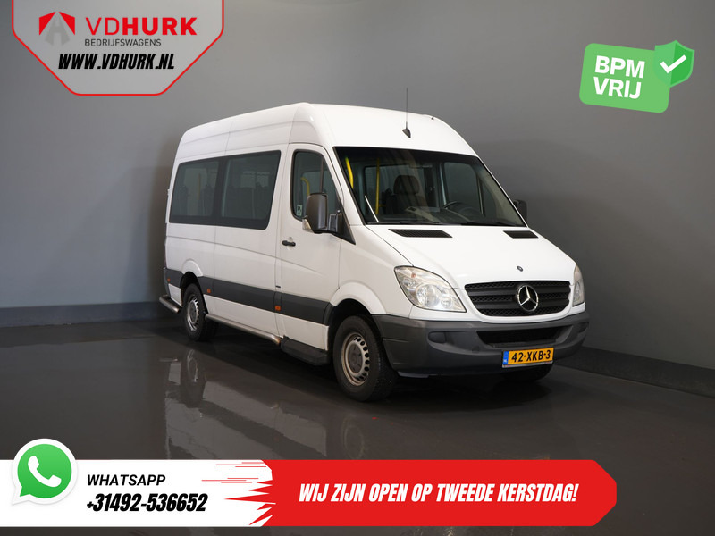 Mercedes-Benz Sprinter 313 2.2 CDI L2H2 €9.922 Incl. BTW BPM VRIJ! EXPORT Combi/ 9 Persoons/ Kombi/ 9P/ Airco/ Rolstoellift - حافلة صغيرة, ميكروباص: صورة 1 Mercedes-Benz Sprinter 313 2.2 CDI L2H2 €9.922 Incl. BTW BPM VRIJ! EXPORT Combi/ 9 Persoons/ Kombi/ 9P/ Airco/ Rolstoellift - حافلة صغيرة, ميكروباص: صورة 1
