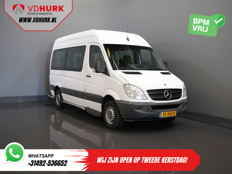 Mercedes-Benz Sprinter 313 2.2 CDI L2H2 €9.922 Incl. BTW BPM VRIJ! EXPORT Combi/ 9 Persoons/ Kombi/ 9P/ Airco/ Rolstoellift - حافلة صغيرة, ميكروباص: صورة 1 Mercedes-Benz Sprinter 313 2.2 CDI L2H2 €9.922 Incl. BTW BPM VRIJ! EXPORT Combi/ 9 Persoons/ Kombi/ 9P/ Airco/ Rolstoellift - حافلة صغيرة, ميكروباص: صورة 1