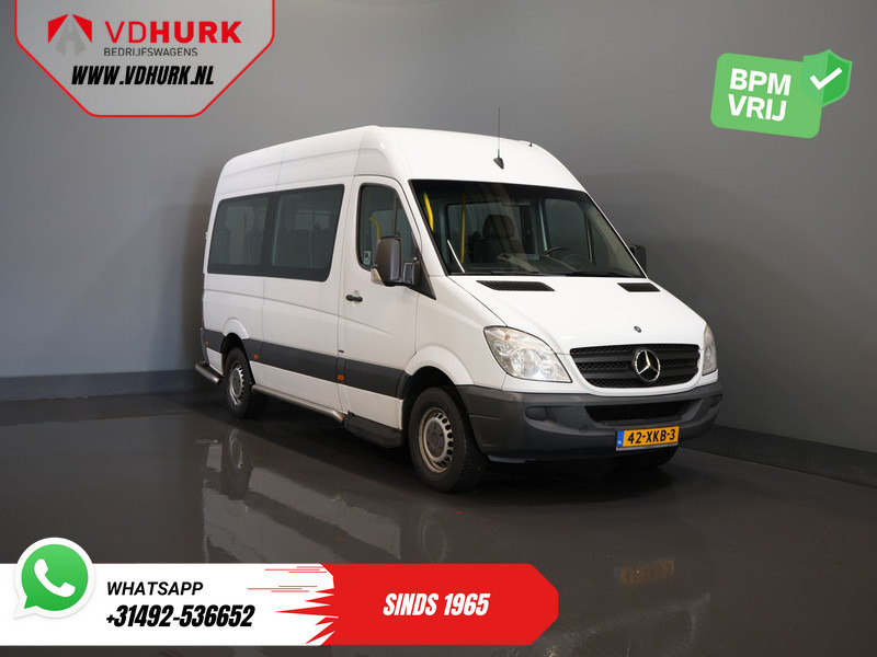 Mercedes-Benz Sprinter 313 2.2 CDI L2H2 €9.922 Incl. BTW BPM VRIJ! EXPORT Combi/ 9 Persoons/ Kombi/ 9P/ Airco/ Rolstoellift - حافلة صغيرة, ميكروباص: صورة 1 Mercedes-Benz Sprinter 313 2.2 CDI L2H2 €9.922 Incl. BTW BPM VRIJ! EXPORT Combi/ 9 Persoons/ Kombi/ 9P/ Airco/ Rolstoellift - حافلة صغيرة, ميكروباص: صورة 1