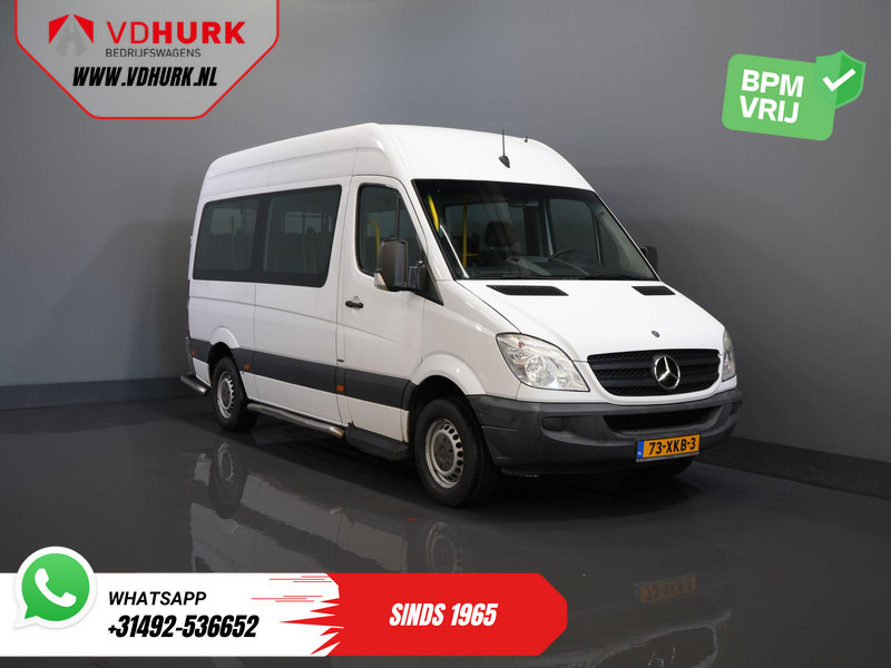 Mercedes-Benz Sprinter 313 2.2 CDI L2H2 €9.922 Incl. BTW BPM VRIJ! EXPORT Combi/ 9 Persoons/ Kombi/ 9P/ Airco/ Rolstoellift - حافلة صغيرة, ميكروباص: صورة 1 Mercedes-Benz Sprinter 313 2.2 CDI L2H2 €9.922 Incl. BTW BPM VRIJ! EXPORT Combi/ 9 Persoons/ Kombi/ 9P/ Airco/ Rolstoellift - حافلة صغيرة, ميكروباص: صورة 1
