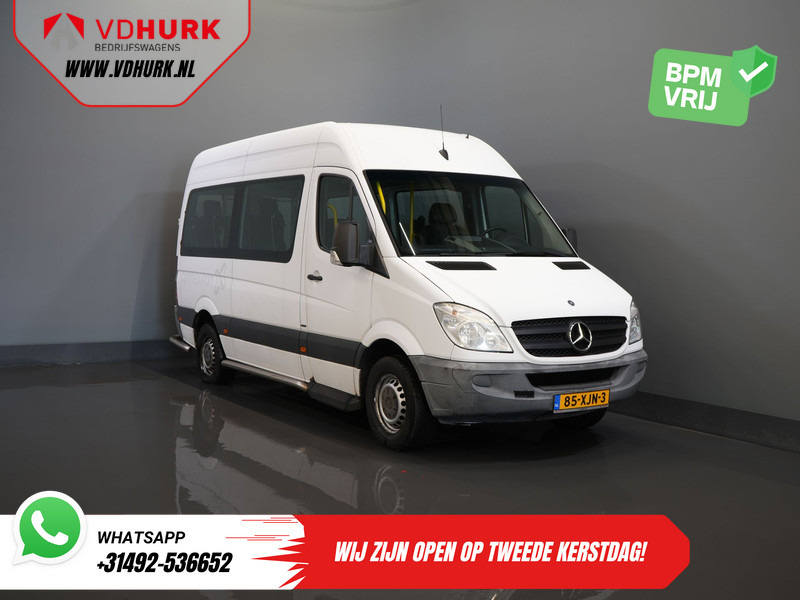 Mercedes-Benz Sprinter 313 2.2 CDI L2H2 €9.922 Incl. BTW BPM VRIJ! EXPORT ONLY Combi/ 9 Persoons/ Kombi/ 9P/ Airco/ Rolstoellift - حافلة صغيرة, ميكروباص: صورة 1 Mercedes-Benz Sprinter 313 2.2 CDI L2H2 €9.922 Incl. BTW BPM VRIJ! EXPORT ONLY Combi/ 9 Persoons/ Kombi/ 9P/ Airco/ Rolstoellift - حافلة صغيرة, ميكروباص: صورة 1
