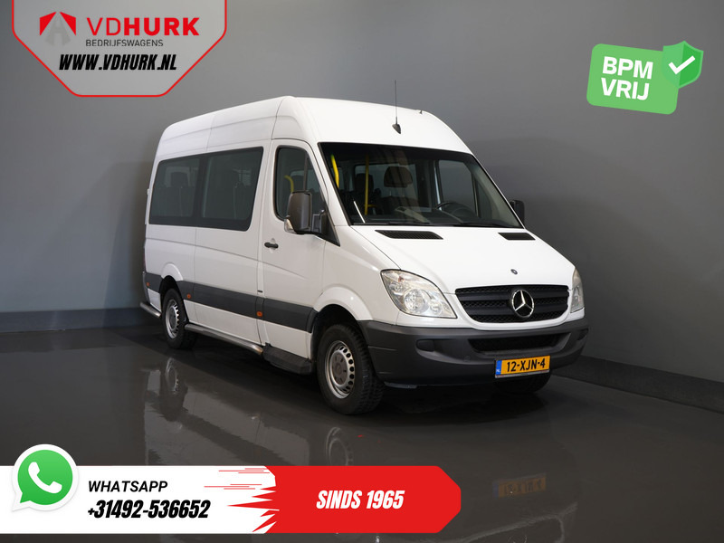 Mercedes-Benz Sprinter 313 2.2 CDI L2H2 €9922 Incl. BTW BPM VRIJ! EXPORT Combi/ 9 Persoons/ Kombi/ 9P/ Airco/ Rolstoellift - حافلة صغيرة, ميكروباص: صورة 1 Mercedes-Benz Sprinter 313 2.2 CDI L2H2 €9922 Incl. BTW BPM VRIJ! EXPORT Combi/ 9 Persoons/ Kombi/ 9P/ Airco/ Rolstoellift - حافلة صغيرة, ميكروباص: صورة 1