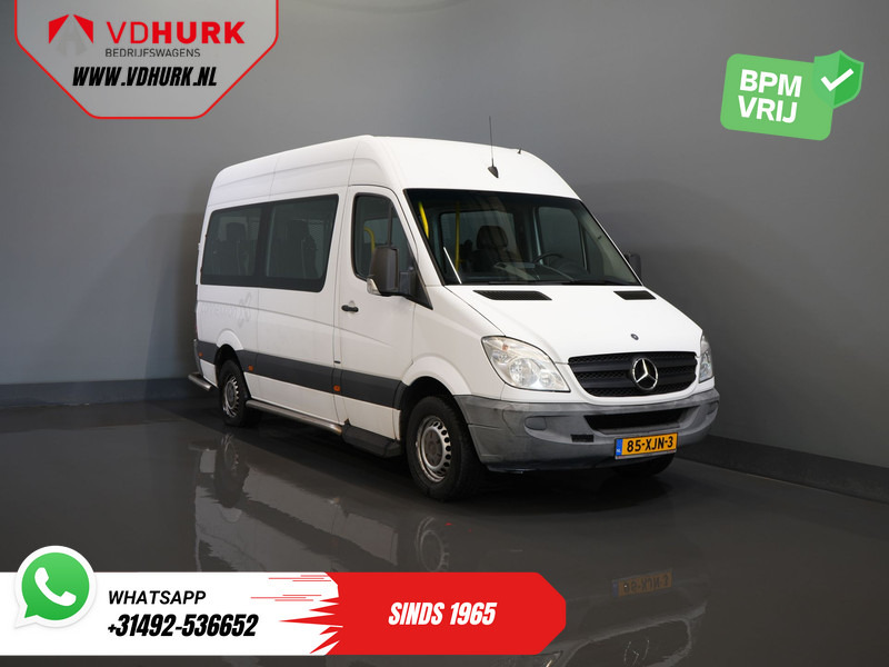 Mercedes-Benz Sprinter 313 2.2 CDI L2H2 €9922 Incl. BTW BPM VRIJ! EXPORT ONLY Combi/ 9 Persoons/ Kombi/ 9P/ Airco/ Rolstoellift - حافلة صغيرة, ميكروباص: صورة 1 Mercedes-Benz Sprinter 313 2.2 CDI L2H2 €9922 Incl. BTW BPM VRIJ! EXPORT ONLY Combi/ 9 Persoons/ Kombi/ 9P/ Airco/ Rolstoellift - حافلة صغيرة, ميكروباص: صورة 1
